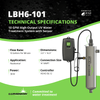 Luminor Blackcomb - HO 6.1 LBH6 - 101 UV System with Sensor 10 GPM 3/4" MNPT LBH6-101 - ESP Water