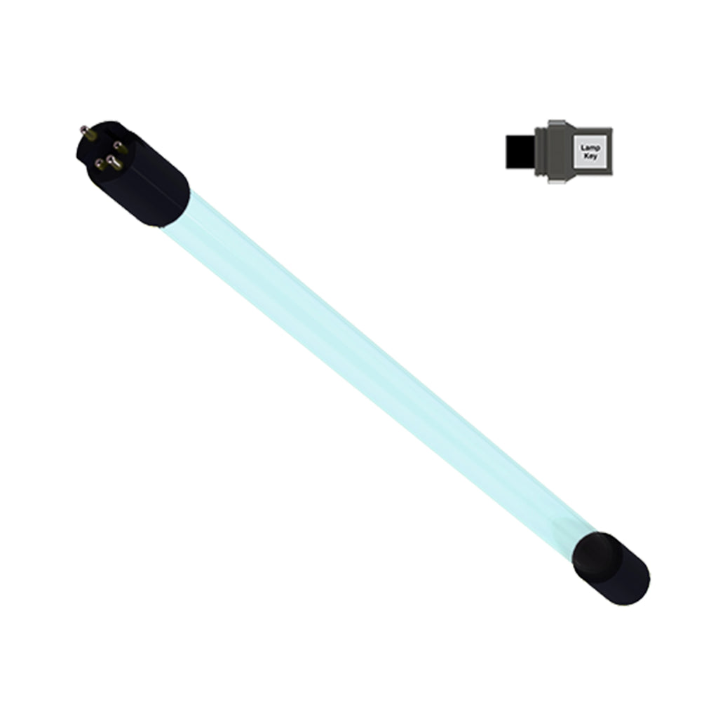 Luminor RL-500A replacement UV lamp with lamp key for Rainier LR5-355, LR6-355 light commercial UV systems
