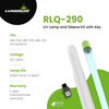Luminor RLQ - 290 UV Lamp and Sleeve Kit for LB4 - 031, LB5 - 031, LB6 - 031 RLQ-290 - ESP Water