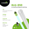 Luminor RLQ - 850 UV Lamp and Sleeve Kit for LB4 - 201, LB5 - 201, LB6 - 201 RLQ-850 - ESP Water