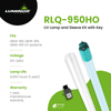 Luminor RLQ - 950HO UV Lamp and Sleeve Kit for LBH4 - 401, LBH5 - 401, LBH6 - 401 RLQ-950HO - ESP Water