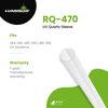 Luminor RQ - 470 UV Quartz Sleeve for LB4 - 061, LB5 - 061, LB6 - 061 RQ-470 - ESP Water
