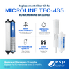 Microline TFC - 435 Replacement Filter Kit with RO Membrane YSM-MIC435 - ESP Water