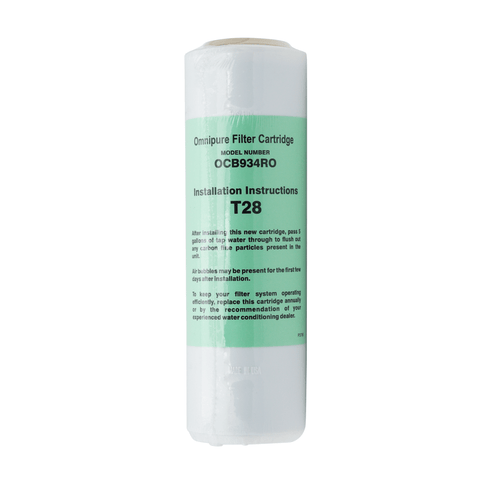 Omnipure OCB934RO T28 GAC Granular Carbon Filter 2.5