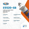 Omnipure E5520 - SB Carbon Block Filter 1 Micron 2.5" x 10" E5520-SB - ESP Water