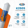 Omnipure 2" x 10" 5 Mic Inline Sediment Filter K2505 K2505-JJ - ESP Water