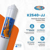 Omnipure K2540 GAC T40 Granular Carbon Inline Filter 2" x 10" K2540-JJ - ESP Water
