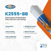 Omnipure K2555 - BB Inline Deionization Mixed Bed Filter 10" x 2" K2555-BB - ESP Water