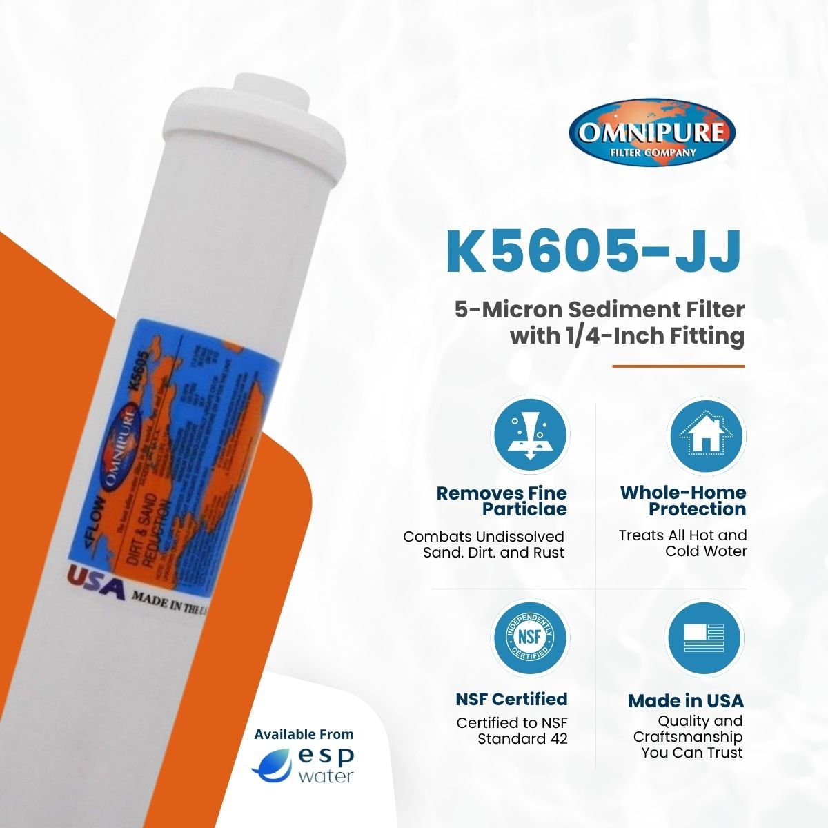 Top-rated Inline Sediment Filter 2.5