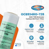 Omnipure OCB934RO T28 GAC Granular Carbon Filter 2.5" x 10" OCB934RO-T28 - ESP Water