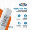 Omnipure OCB934RO T40 GAC Granular Carbon Filter 2.5" x 10" OCB934RO T40 - ESP Water
