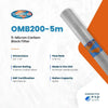 Omnipure OMB200 - 5m Carbon Block Filter 5 Micron 2.5" x 20" OMB200-5m - ESP Water