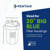 Pentair Pentek 10 - Inch Big Blue Filter Housing 10BB with 1" Ports 150237 150237 - ESP Water
