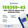 Pentair DGD - 7525 Poly Sediment Filter 25 Micron 4.5" x 10" 155355 - 43 155355-43 - ESP Water