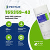 Pentair DGD - 2501 Sediment Filter 1 Micron 4.5" x 10" 155359 - 43 155359-43 - ESP Water