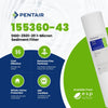 Pentair DGD - 2501 - 20 Sediment Filter 1 Micron 4.5" x 20" 155360 - 43 155360-43 - ESP Water