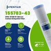 Pentair EPM - 20 BB Carbon Briquette Filter 10 Mic 4.5" x 20" 155783 - 43 155783-43 - ESP Water