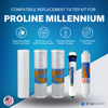 Proline Millennium RO Filter Replacement Kit with RO Membrane