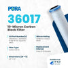 Pura 36017 Carbon Block Filter 10 Micron 2.5" x 20" for UV20 36017 - ESP Water