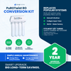 RO System Conversion Kit with Quick Change Filters 75 GPD PT4000T75 - RK PT4000T75-RK - ESP Water