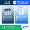 RO System Conversion Kit with Quick Change Filters 75 GPD PT4000T75 - RK PT4000T75-RK - ESP Water