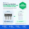 RO System Conversion Kit with Quick Change Filters 75 GPD PT4000T75 - RK PT4000T75-RK - ESP Water