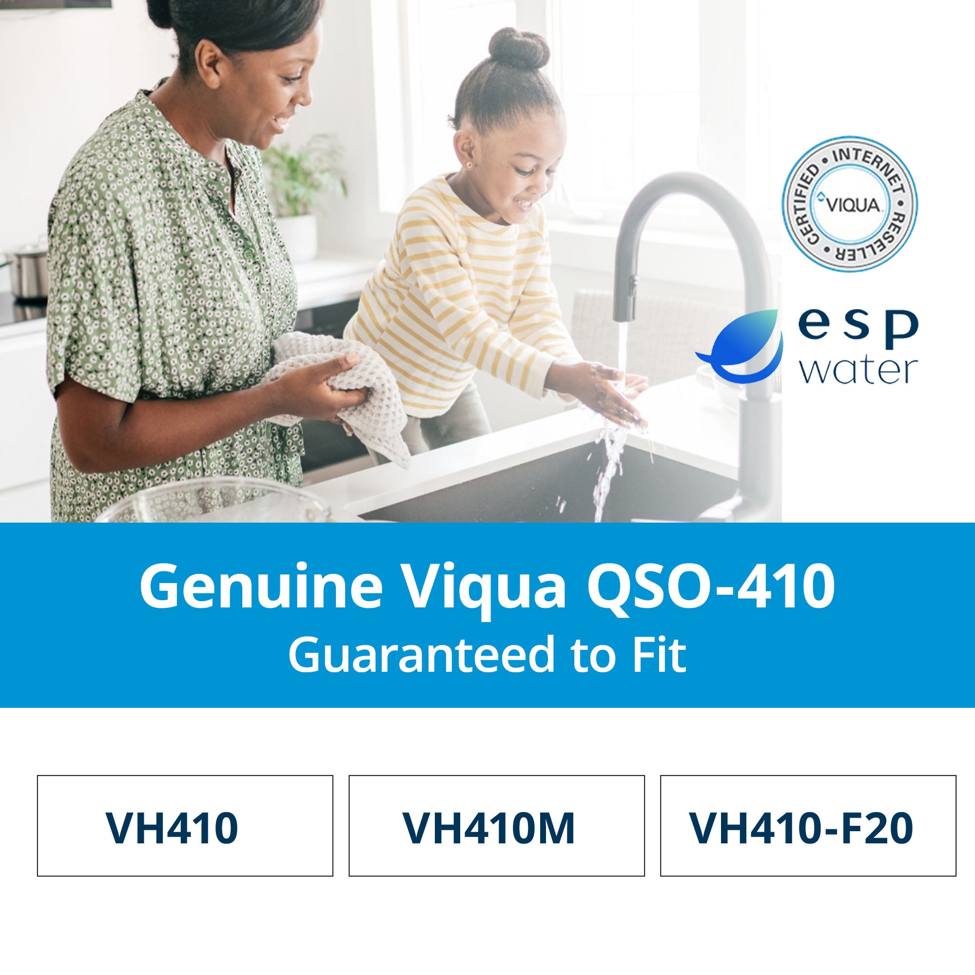 VIQUA QS - 410 UV Quartz Sleeve for SC - 410, SCM - 410, SPV - 410, SP410 - HO, SPV - 8 QS-410 - ESP Water