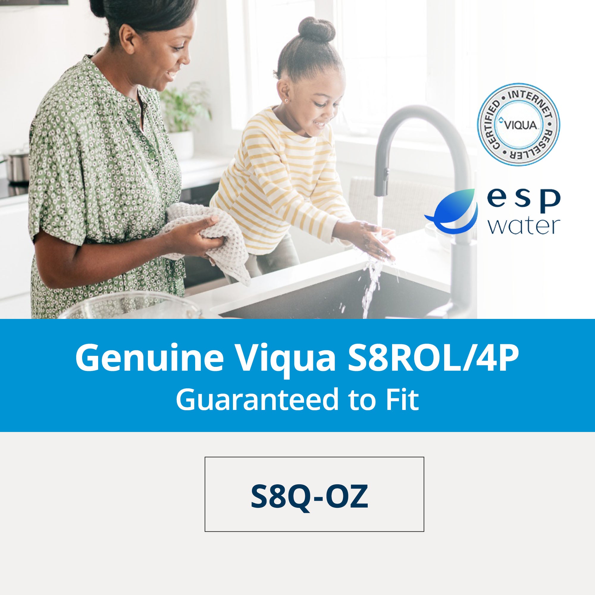 VIQUA S8ROL/4P Ozone UV Lamp for S8Q - OZ Systems S8ROL/4P - ESP Water