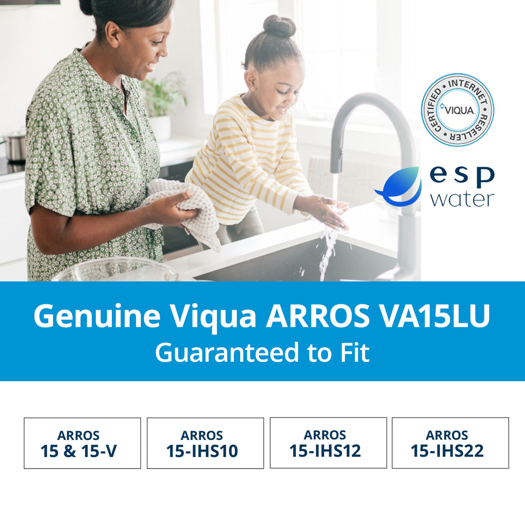 VIQUA VA15LU compatibility for ARROS 15, 15-V, 15-IHS10, 15-IHS12 and 15-IHS22 UV systems