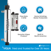 VIQUA S2Q-PA UV System 3 GPM for Single Faucet feature icons