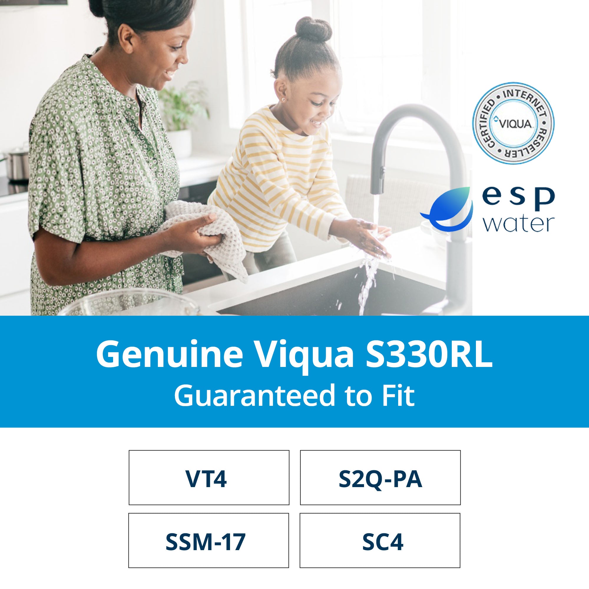 VIQUA S330RL UV Lamp for VT4, S2Q-PA, SSM-17, SC4 - ESP Water 