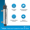Sistema UV VIQUA VT1 1 GPM 3/8" y 1/2" combinado NPT