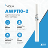 VIQUA AWP110 - 2 Sediment Filter 5 Micron 2.5" x 20" AWP110-2 - ESP Water