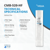 VIQUA CMB - 520 - HF Sediment Filter 5 Mic 4.5" x 20" CMB-520-HF - ESP Water