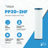 VIQUA PP30 - 2HF Pleated Sediment Filter 30 Micron 4.5" x 20" PP30-2HF - ESP Water