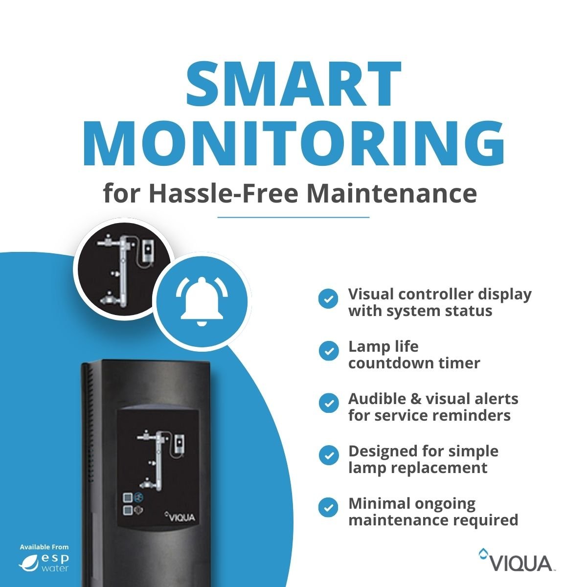 VIQUA 650647 PRO10 UV System 10 GPM NFS 55 Class - A Certified 650647 - ESP Water