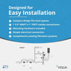 VIQUA 650651 H UV System, 45 GPM, 1" and 1.25" NPT 650651 - ESP Water