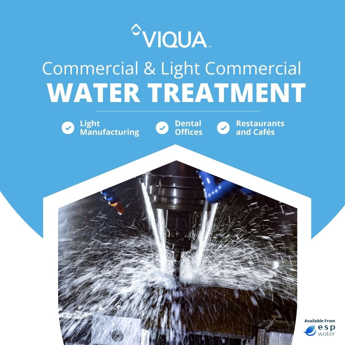 VIQUA PRO24 - 100 UV System, 24 GPM, USEPA 2 - Log Validated 660095 - R 660095-R - ESP Water