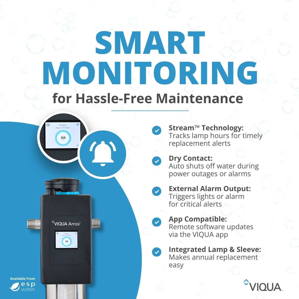 VIQUA Arros 9 UV System 9 GPM Arros 9 - ESP Water