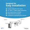 VIQUA VH200 - F12 UV System with Sediment and Carbon Filter 9 GPM 1" MNPT VH200-F12 - ESP Water