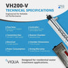 VIQUA VH200 - V UV System, NSF 55 Class B, 7.8 GPM VH200-V - ESP Water