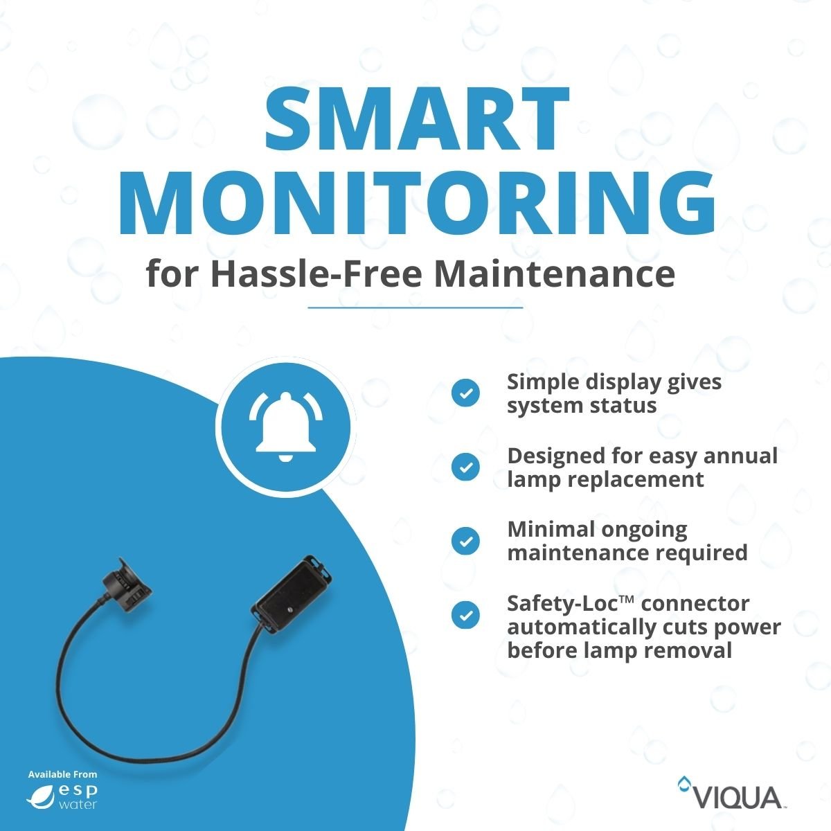 VIQUA VT1 UV System 1 GPM 3/8" and 1/2" Combo NPT VT1 - ESP Water