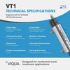 VIQUA VT1 UV System 1 GPM 3/8" and 1/2" Combo NPT VT1 - ESP Water