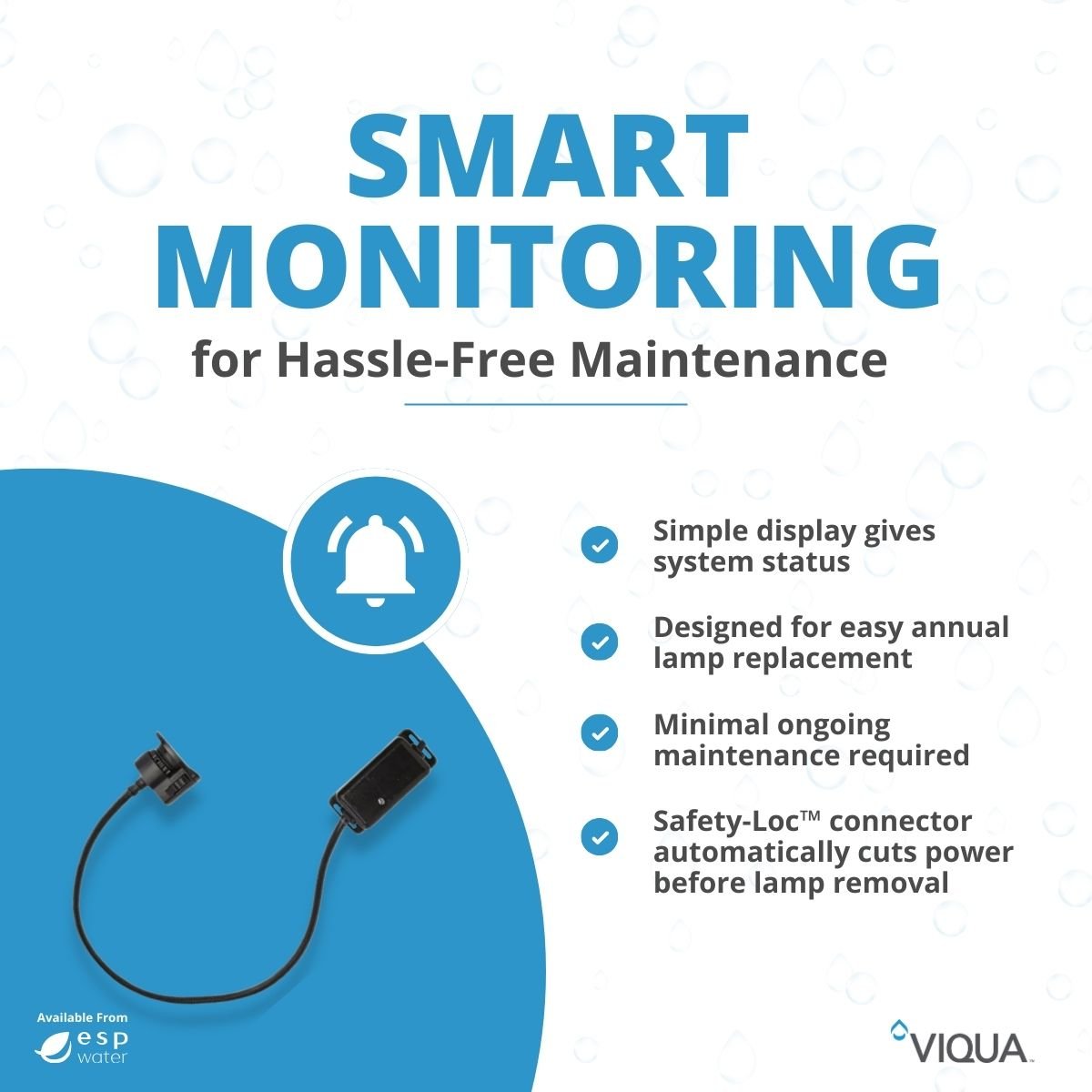 VIQUA VT4 UV System 3.5 GPM 1/2" MNPT VT4 - ESP Water