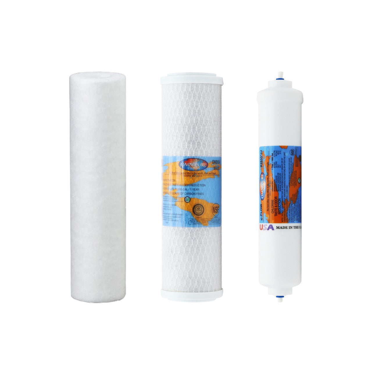 PUREVALUE 4EZ50 Compatible RO Filter Replacement Bundle Reverse Osmosis Membrane Sold Separately YS-4EZ50