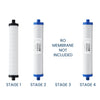 1-Year Filter Replacement Kit for Hydrotech 4VTFC50G or 4VTFC50G-PB Reverse Osmosis Systems 50 GPD RO Membrane Sold Separately YS-4VTFC50G