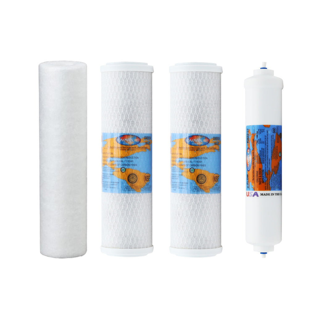 PUREVALUE 5EZ50 Compatible RO Filter Replacement Bundle Reverse Osmosis Membrane Sold Separately YS-5EZ50