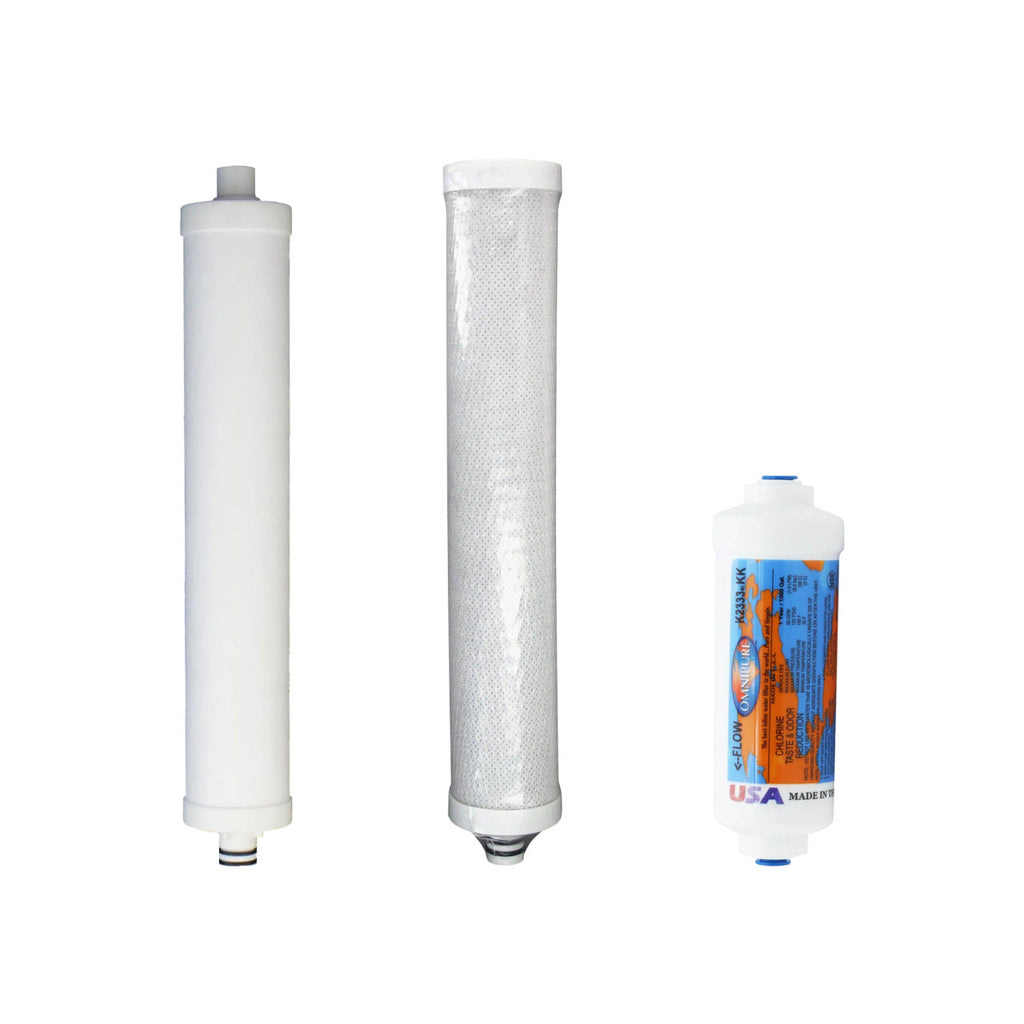 1-Year Filter Replacement Kit for Culligan AC-50 and LC-50 Aqua Cleer Reverse Osmosis Systems RO Membrane Sold Separately YS-CULAC-50