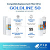 Goldline 50 RO Filter Replacement Kit (Membrane Sold Separately) YS-GL50 - ESP Water