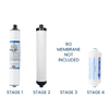 Microline TFC-400 RO Replacement Filter Kit - Membrane Sold Separately